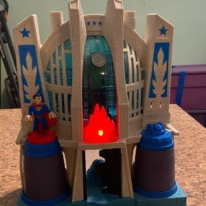 Fisher Price Imaginext DC Super Friends Hall Of Justice Playset Superman